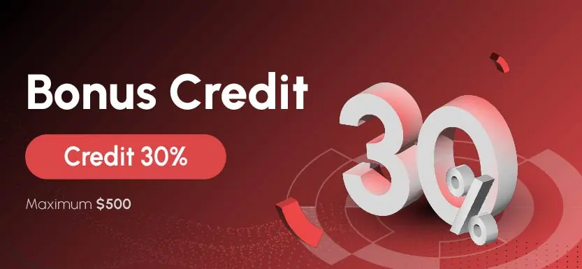 Bonus Credit 30%
