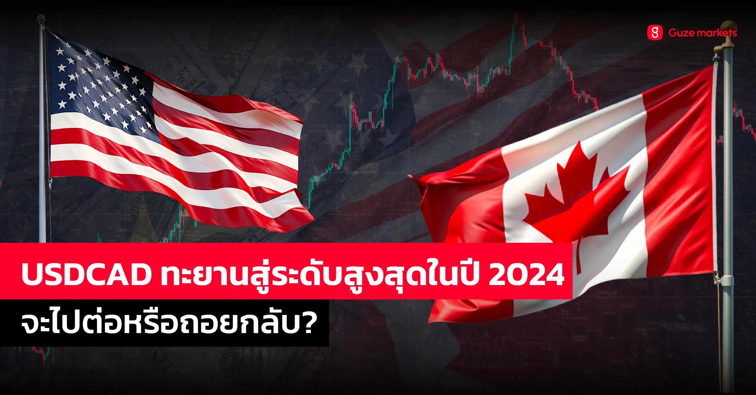 การวิเคราะห์แนวโน้ม USDCAD ปี 2024: โอกาสการลงทุนที่คุณควรรู้